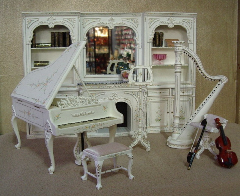 Dollhouse Music Room Furniture